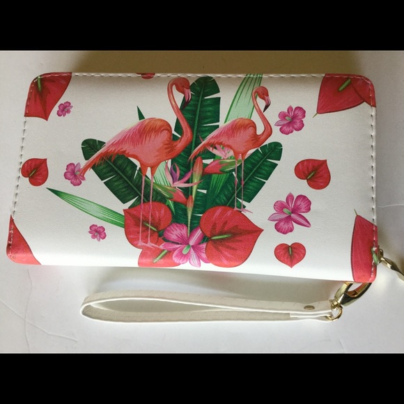 Wallet Clutch Handle Zipper Close Organizer Bag - Picture 2 of 5